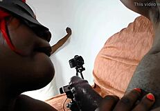 Curvy housewife milf cheats with big black cock in casting interview bridgette b