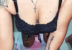 Curvy housewife milf cheats with big black cock in casting interview bridgette b