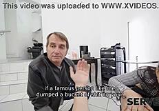 Cuckold responds with big tits cowgirl riding!