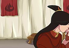 Japanese text-based dating game with adult content