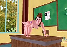 Cute Teen Girl Fingering Pussy