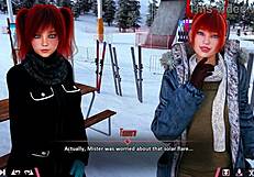 let's play with some hot redheads in double homework?