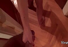 busty beauty vira gold sucked pola sunshine's dick and got cum on face