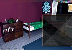 Being a Dik Chick Route 16 Explores Blonde Erotic Sex in 3D Anime College