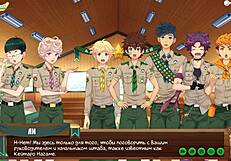 Friends relax in game camp episode with natsumi russian voice