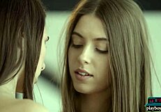 Teen sucks cock in homemade close-up