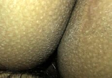 big ass contrasts with monster cock in this intriguing scene