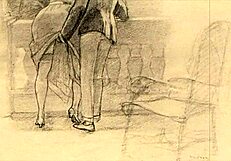 vintage erotic illustration with anime style 😍