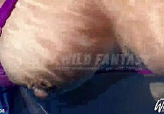 Busty Pinay flaunts her big boobs while chilling by the pool