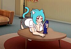 哟，看看这个大奶甘宝色情动画！