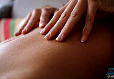 is this latina bombshell's striptease too tempting to resist?