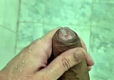 Brazilian Twink Jerks Off In Shower Until Cumming