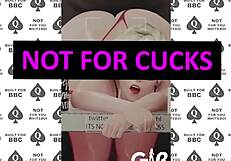 Beta Watches Hentai Cuckold with Black Cock