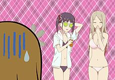 Recalling the seventh episode of Sakura Trick anime