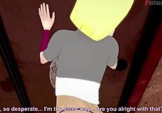 Needs to Pay Rent with Intense Fucking and Tits