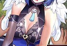 Wow! Yelan Genshin Impact in Hot Hentai Action!