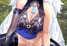 わお！原神夜蘭のエロヘンタイアクション激アツ！