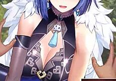 Wow! Yelan Genshin Impact in Hot Hentai Action!