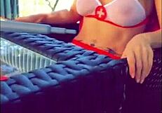 Slutty MILF Flashing In Cape Town, Ready For Interracial Fun?