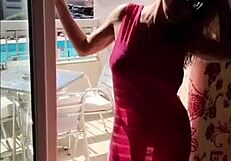 Slutty MILF Flashing In Cape Town, Ready For Interracial Fun?