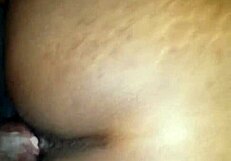 Ebony Babe Slimmz Bent Over for Intense Doggystyle Fucking