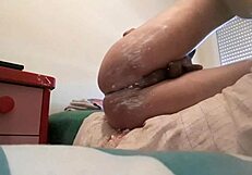 Gay passive engages in detailed intimate encounters