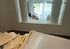 I caught my roommate masturbating and I had to make love to her