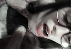 Latina Teen Sucks Cock In Pov Cumshot