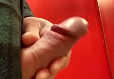 New bathrobe worn during solo session