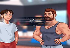 Summer Time Saga Unc Part Thirteen Explores Dating In Anime Style.