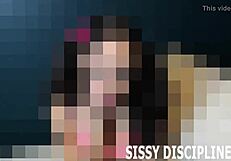 dressing you up as a little sissy bitch in intense femdom pov