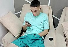 Wow, stepson gives white cock and i swallow warm cum!