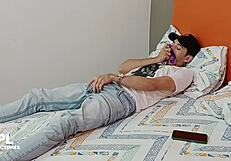 I masturbate smelling stepsister's panties and fantasy comes true