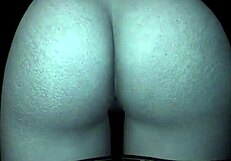 Big round ass dancing boldly in 3d porn