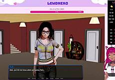 Vtuber lewdneko plays harem hotel part 24