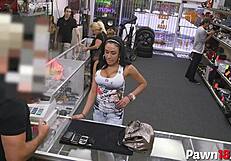 amazing tits latina getting fucked by big cock