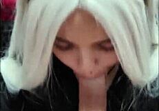 white moon, suck my balls all the way to the head!