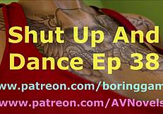 Big ass MILF dancing and showing off her tits