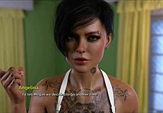 Big ass MILF dancing and showing off her tits