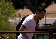 Hey shy guy, want me to teach you deepthroat and spitting like this cute babe? eroticax babe instructs passionate blowjob fucking