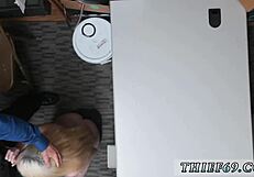 Big Booty Cop Gets Hardcore Fuck On Her First Time Attempted Theft!