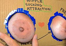 Nipple Sucking On Big Natural Tits