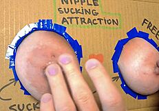 Nipple Sucking On Big Natural Tits