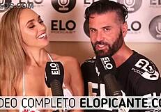 elo podcast hits briana moon with paddle in spicy room