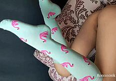 Alicia Hebi sucks big cock with tattoo and piercing.