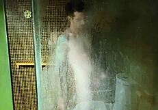 I bend my best friend over in the bathroom for intense doggystyle