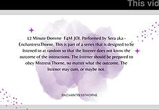 Femdom Joi Denial Drives Intense Orgasm