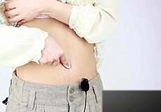 Navel Sound Fetish Exploration