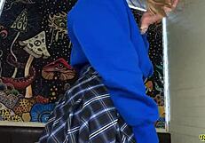 First Clumsy Facial Covers My Pretty Obedient Step Sis's Face