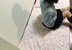 Japanese Amateur Goes Wild with Freshly Learned Masturbation Moves